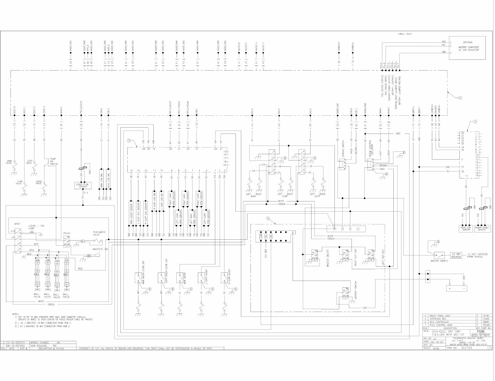 437 Flex-Air Electrical Schematic BN303788
